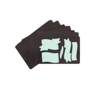 Craftelier - 10 paquets de feuilles de rangement magnétiques pour matrices | Parfaites pour organiser et placer par thèmes ou collections | Couleur noire - Taille 10,3 x 15,3 cm (4" x 6")