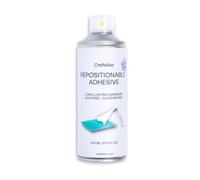 Craftelier - Adhésif repositionnable en spray avec finition transparente spécialement pour les couvertures de découpe | Idéal pour votre couverture de découpe | Facile à utiliser | Quantité 400 ml