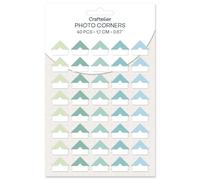 Craftelier Autocollants pour Photos, Mint Rainbow, 1,11