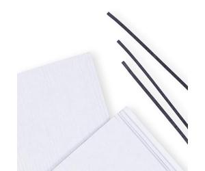 Craftelier - Bandes adhésives en mousse double face | Conçu pour les projets d'artisanat | Comprend 160 pièces | Taille : 0,32 x 22,9 cm et feuille de 10,2 x 22,9 cm | Couleur noire