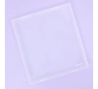 Craftelier - Boîte de rangement de papier | Idéal pour organiser les matériaux de scrapbooking et d'artisanat | Dimensions : 31,50 x 32,51 x 2,79 cm (12,4 x 12,8 x 1,1") - Couleur transparente