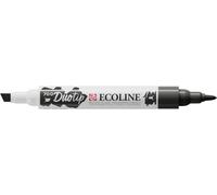 Craftelier Duotip Aquarellstift, Doppelte Spitze, Schwarz 700[Z1400]