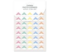 Craftelier Esquisses adhésives pour Photos, Pastel, 1,9