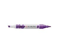 Craftelier Feutre Aquarelable Double Pointe Duotip Ecoline Bleu Violet 548