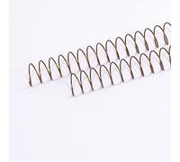 Craftelier - Jeu de 2 spirales pour la reliure d'albums, de carnets ou d'agendas | Idéal pour les projets de scrapbooking | Ø 2.54 cm (1") | Longueur 30.5 cm (12") - Couleur bronze vintage