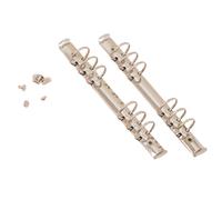 Craftelier - Kit 2 mécanismes de classement à 6 anneaux pour pochettes 9,5 x 17 cm + 8 relieurs pour albums, planners ou cahiers de scrapbooking