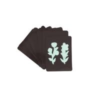 Craftelier - Lot de 10 feuilles magnétiques de rangement des formes - Parfaites pour l'organisation et le placement par thèmes ou collections - Couleur noire - Taille 7,7 x 10,2 cm (3" x 4")