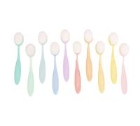 Craftelier - Lot de 10 pinceaux de Finition Souples pour créer des dégradés et estomper Les encres | Poils Souples et poignée Confortable, Facile à Utiliser | Dimensions 15,5 x 2,5 cm - 10 Couleurs