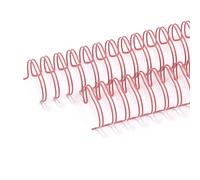 Craftelier - Lot de 2 Classeurs à Double Anneaux pour Albums, Carnets, Agendas ou Calendriers | Idéal pour le Scrapbooking et les Projets Artisanaux | Ø 2,54 cm (1") - Couleur Rose Fuchsia
