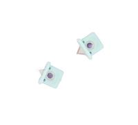 Craftelier - Lot de 3 Lames de Remplacement pour Cutter Circulaire - Double Bord pour Photographies, Cadres Circulaires | Pour Gauchers et Droitiers | Couleur Turquoise