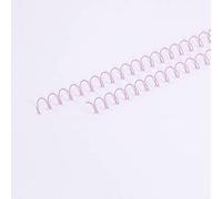 Craftelier - Lot de 2 reliures à spirales pour albums, carnets ou agendas | Idéal pour le scrapbooking et les projets de bricolage | Ø 1,27 cm (0,5") | Longueur 30,5 cm (12") - Couleur Baby Pink