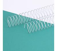 Craftelier - Lot de 2 Spirales pour la Reliure d'albums, de Carnets ou d'agendas | Idéal pour le Scrapbooking et les Projets de Bricolage | Ø 3,81 cm (1.5") | Longueur 30,5 cm (12") - Couleur Blanche