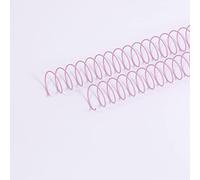 Craftelier - Lot de 2 Spirales pour la Reliure d'albums, de Carnets ou d'agendas | Idéal pour le Scrapbooking et les Projets de Bricolage | Ø 2,54 cm (1") | Longueur 30,5 cm (12") - Couleur Rose Bébé