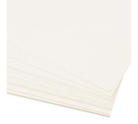 Craftelier Lot de 25 cartons double face | Matériau idéal pour projets de cartes, scrapbooking et travaux manuels | Grammage 250 g/m² | Dimensions 30,5 x 30,5 cm (12" x 12") - Couleur blanc ivoire