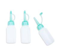 Craftelier - Lot de 3 bouteilles flexibles avec couvercle à vis et bouchon, applicateur pour colle, encres et matériaux de scrapbooking et travaux manuels Dimensions : env. 12,5 x 3,5 cm Capacité 60