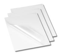 Craftelier - Lot de 3 pochettes pour plastification et application de feuille, dossiers de transfert réutilisables, protégez votre machine et améliorez vos travaux en répartissant correctement la