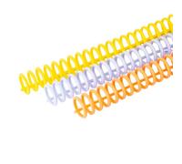 Craftelier - Lot de 6 Anneaux Click de Reliure Pas 3:1, Teintes Brights