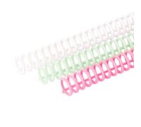 Craftelier - Lot de 6 Anneaux Click de Reliure Pas 3:1, Teintes Harmony