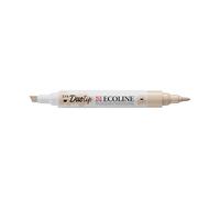 Craftelier Marqueur Aquarelable Double Pointe Duotip Ecoline Rose Beige 374