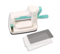 Craftelier - Mini-Découpeur Minty Cut | Compatible avec les Dies en Métal Fin et les Dossiers de Gaufrage | Taille de la Plaque 16,5 x 7,5 cm | Taille de la Machine Approx. 20,5 x 9 x 12 cm