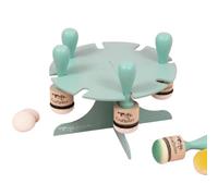 Craftelier - Organisateur et support pour applicateurs d'encre ou encreurs | 8 emplacements pour encreurs | Assemblage requis | Dimensions approximatives diamètre 16 cm - Bois laqué de couleur