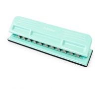 Craftelier - Perforatrice 11 orifices pour Planners, Agendas ou Carnets de Disques pour Scrapbooking et Loisir Créatif | Perfore jusqu'à 3 Feuilles de 90 g/m2 | Dim.Approx. 32 x 9 x 5 cm