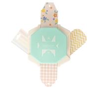 Craftelier Perforatrice 4 en 1 pour papier décoratif idéal pour l'artisanat et le scrapbooking - Designs créatifs en papier et carton - 4 et 3 cm - 100 à 300 g/m²