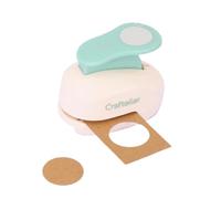 Craftelier - Perforatrice Cercle 1" (2,54 cm), pour Papier et Carton, Idéale pour Scrapbooking et Loisirs Créatifs, Taille 7 x 4,5 x 6 cm