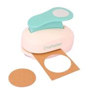 Craftelier - Perforatrice Cercle 2" (5 cm), pour Papier et Carton, Idéale pour Scrapbooking et Loisirs Créatifs, Taille 11 x 7 x 8 cm