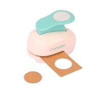 Craftelier - Perforatrice Cercle Festonné 1" (2,54 cm), pour Papier et Carton, Idéale pour Scrapbooking et Loisirs Créatifs, Taille 7 x 4,5 x 6 cm
