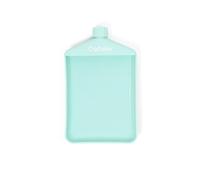 Craftelier - Plateau rigide pour paillettes, poudres à embosser et paillettes | Idéal pour la décoration, le scrapbooking et les projets de bricolage | Avec bouchon à vis | Turquoise - 10,7 x 7 cm