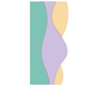 Craftelier - Set de 3 matrices de bords paysages lisses - Pour scrapbooking et travaux manuels - Convient pour plusieurs matériaux et différentes machines de découpe - 15,4 x 5,4 cm