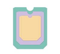 Craftelier - Set de matrices essentielles pour travaux manuels et travaux manuels - Forme de poches - Dimensions approximatives des matrices entre 6,9 x 8,6 cm et 11,7 x 14,4 cm