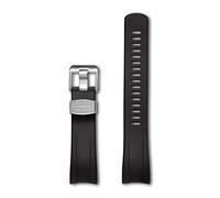 CRAFTER BLUE Bracelet de Montre en Caoutchouc à extrémité incurvée Compatible avec Montre de plongée Automatique Seiko Samurai Prospex SRPB51, SRPB09, SRPB53, SBDY007, SBDY009, SBDY011, SBDY019 etc