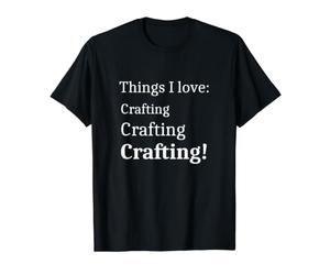 Crafter Teens Women I Love Crafting T-Shirt Graphique avec Valeur