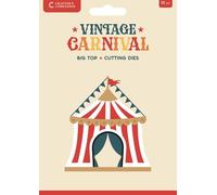 Crafters Companion Ensemble de matrices de découpe vintage en métal Motif Big Top
