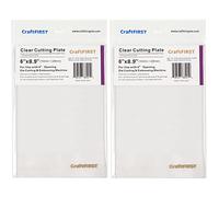 CraftFIRST 6 x 9" Clear Cutting Plate Die Cutting Machine Accessaries 1 Pair