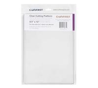 CraftFIRST Lot de 2 plateformes de découpe transparentes pour Cut 'n' Boss et eBosser 21,6 x 30,5 cm