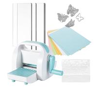 CraftGenes Mini machine de découpe, machine de gaufrage de 7,6 cm pour scrapbooking et fabrication de cartes, fente d'alimentation - Outil de bricolage compact pour travaux manuels en papier