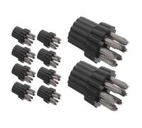 CRAFTHROU 10 Pièces Tête de Brosse en Acier Accessoire de Remplacement pour Nettoyeur Vapeur pour Nettoyage des Espaces Étroits et Difficiles D'accès