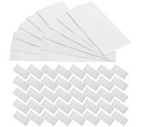 CRAFTHROU 120 Enveloppes Autocollantes Blanches en Papier Offset, Format Petit pour Billets et Tickets, pour Invitations de Fête et Rangement, Lot