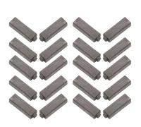 CRAFTHROU 20pcs Balais de Carbone pour Sèche-cheveux, Accessoires de Remplacement en Carbone Argenté, Installation Facile, Longue Durée de Service, Compatibles Moteurs Électriques