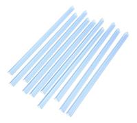 CRAFTHROU 20pcs Barres de Reliure à Glissière en Abs Bleu, Clips de Reliure Plastique pour Tenir Documents, Forte Tenue, Accessoire Stylé pour Bureau et École