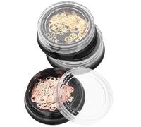 CRAFTHROU 3 Boîtes D'engrenages en Alliage Steampunk Soi-même, Accessoires Brillants et Colorés pour Porte-clés et Chaînes de Pull
