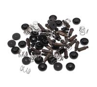 CRAFTHROU 30 Ensembles Pièces pour Meuleuse D'angle, Métal, Axe de Verrouillage, Joint et Ressort, pour Polissage et Meulage, Compatible Meuleuse D'angle 100