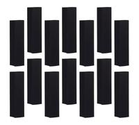 CRAFTHROU 50 Boîtes à Rouge à Lèvres Noires en Carton Léger pour Protéger Gloss à Lèvres, Petites et Élégantes, pour Salon ou Décoration de Votre Pièce
