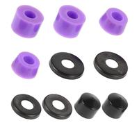 CRAFTHROU Bagues D’os pour Trucks de Skateboard en PU Pourpre, Profil Bol