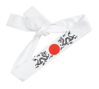 CRAFTHROU Bandeau Accessoire Polyvalent Japonerie de Samouraï en Coton Confortable Style Traditionnel Authentique pour Karaté et Cosplay pour Fêtes et Entraînement