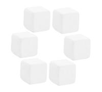 CRAFTHROU Bloc de Calcium Minéral pour Tortue, 6 Pièces, Blanc | Dissoudre dans L’eau, à Mettre la Gamelle, Complément Minéral pour Poissons et Reptiles