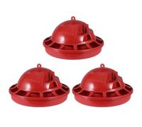 CRAFTHROU Bol à Boire Automatique 3 en Plastique pour Poulets et Pigeons avec système de Recharge pour Exploitation avicole Domestique